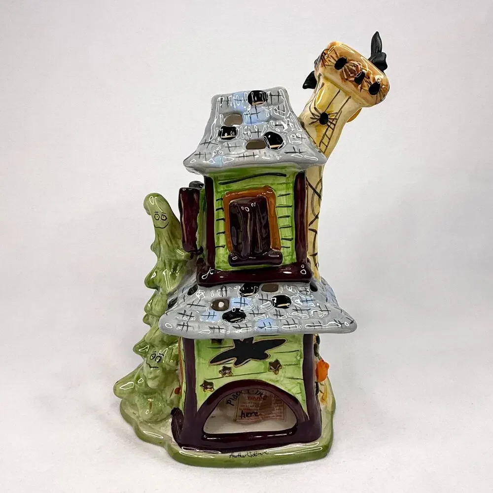 Blue Sky Howlin Mansion Ceramic House 2009